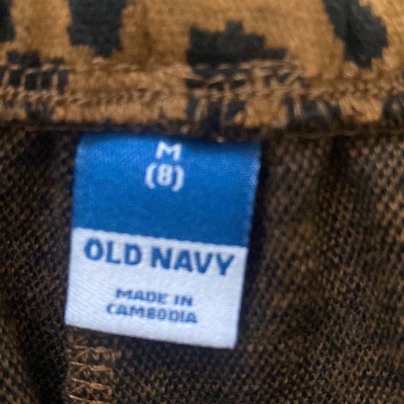 Old Navy Girls Leopard Print Skort - Picture 3 of 3